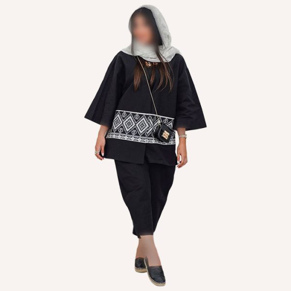 ست دو تکه زنانه کت شلوار مدل کژوال مدرن | پروشات