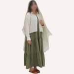 ست دو تکه زنانه شومیز پیراهن بلند مدل مجلسی ماکسی | پروشات