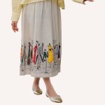دامن زنانه مدل سلدا کژوال هنری | پروشات